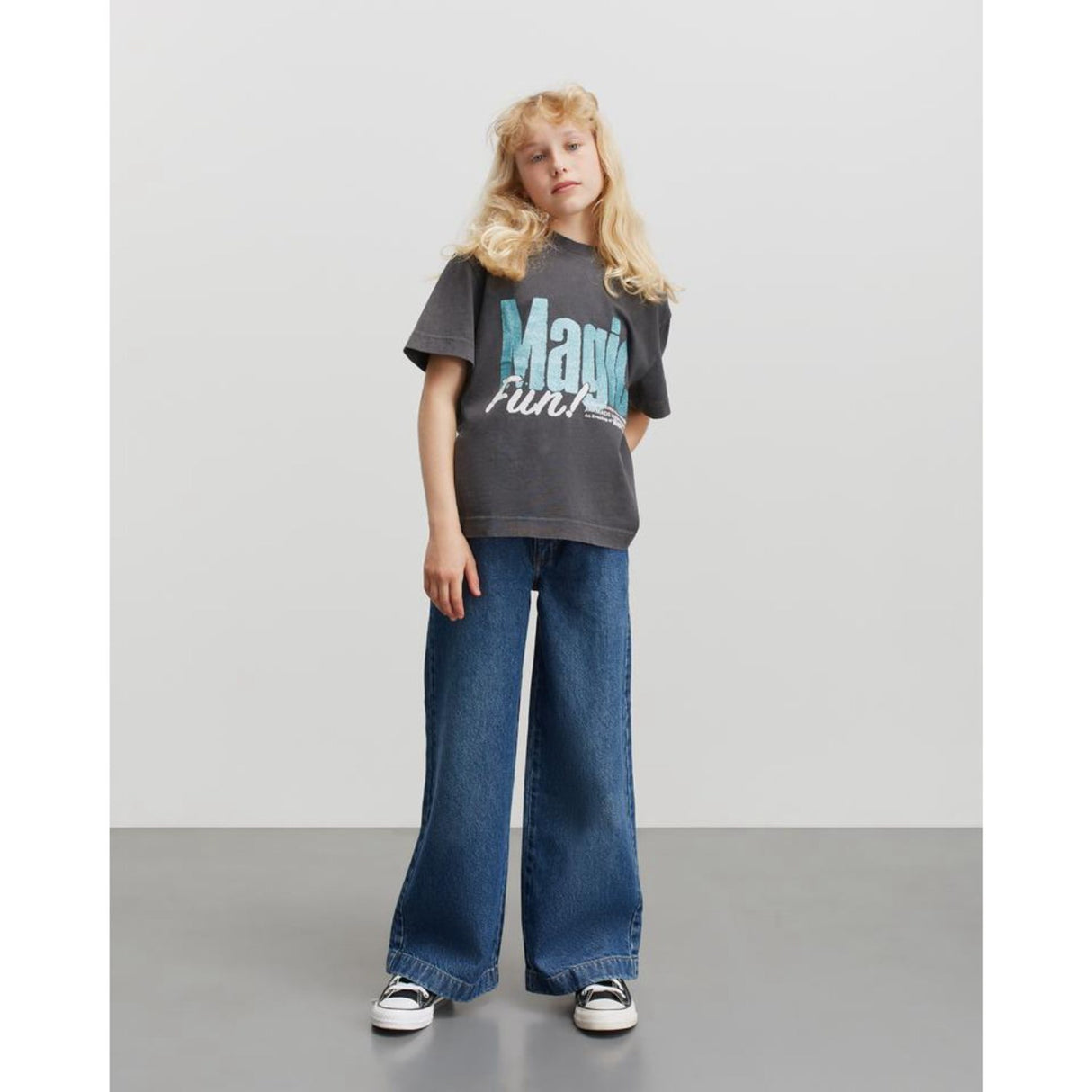 Mads Nørgaard Black Cotton Jersey Tristi Tee