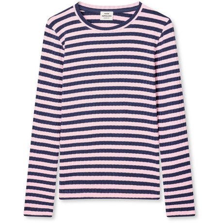 Mads Nørgaard Parisian Night/Parfait Pink 5X5 Classic Stripe Talika Top