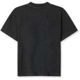 Mads Nørgaard Black Cotton Jersey Tristi Tee