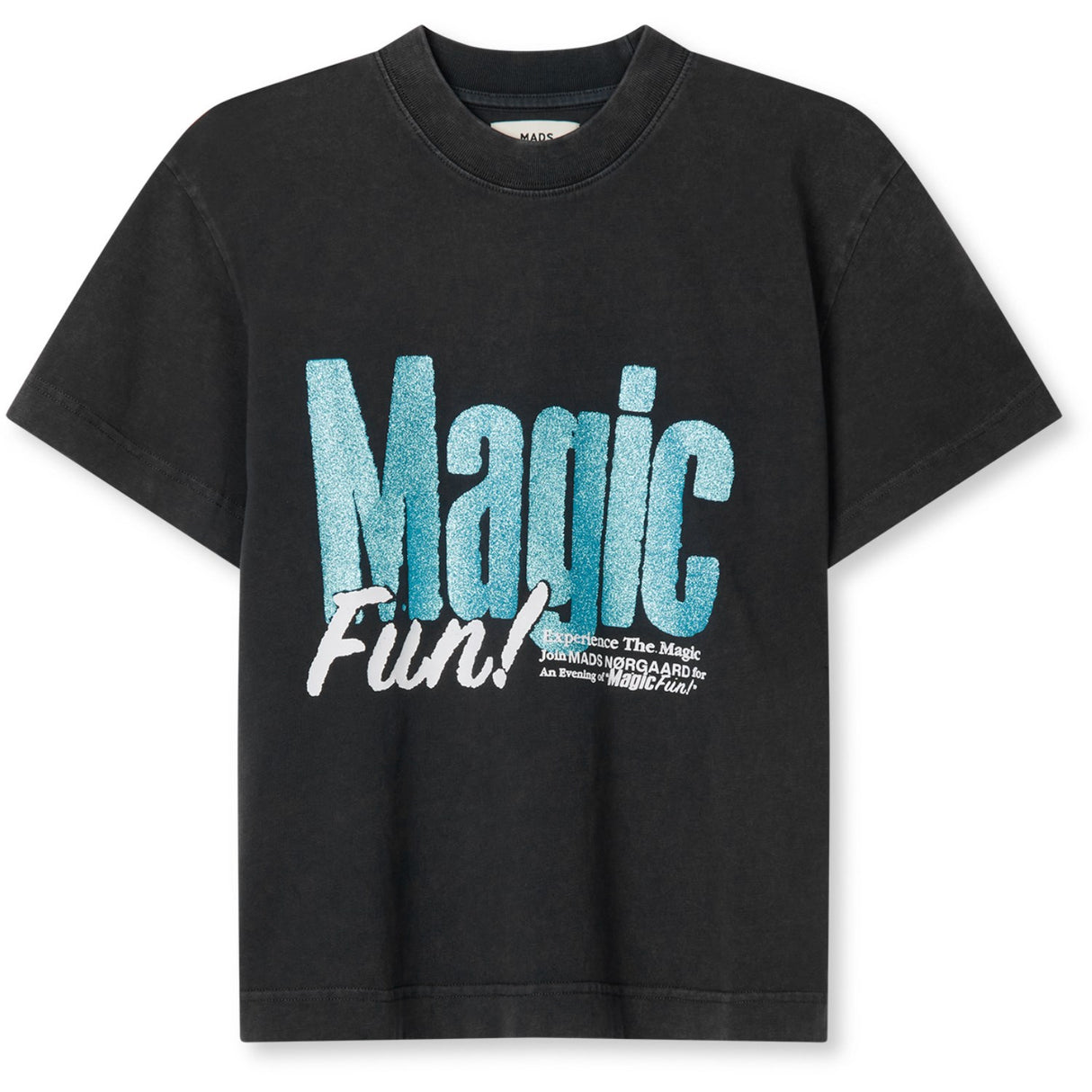 Mads Nørgaard Black Cotton Jersey Tristi Tee