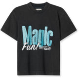 Mads Nørgaard Black Cotton Jersey Tristi Tee