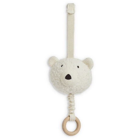 Smallstuff Off White Music Mobile Wool Bouclé