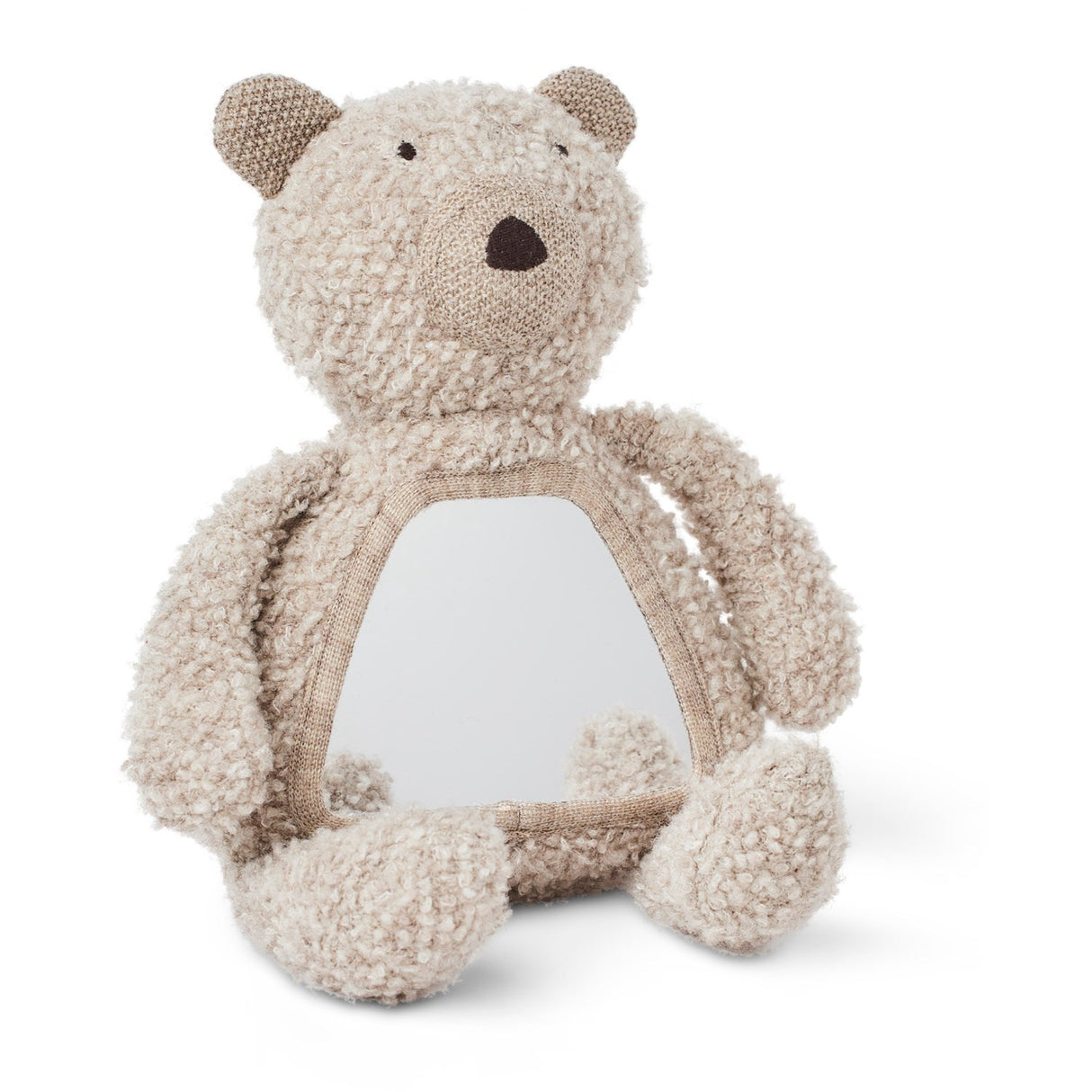 Smallstuff Nature Activity Teddy With Mirror Wool Bouclé