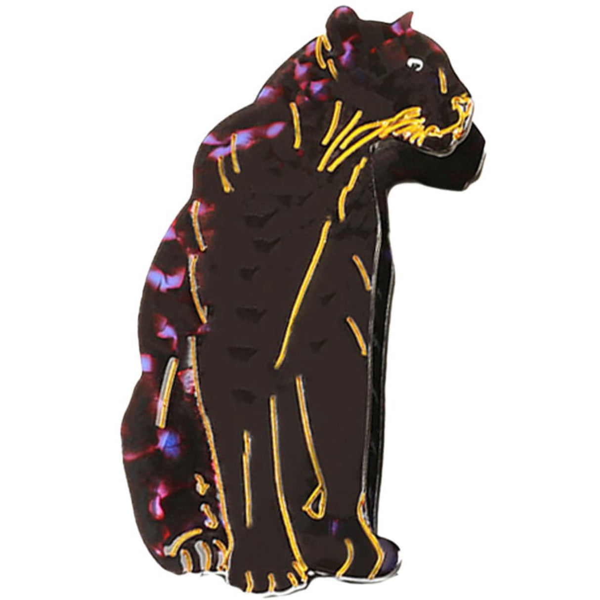 Bow's by Stær Black Panther Hair Clip - Black