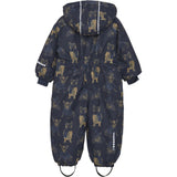 Minymo Navy  Snow Suit AOP