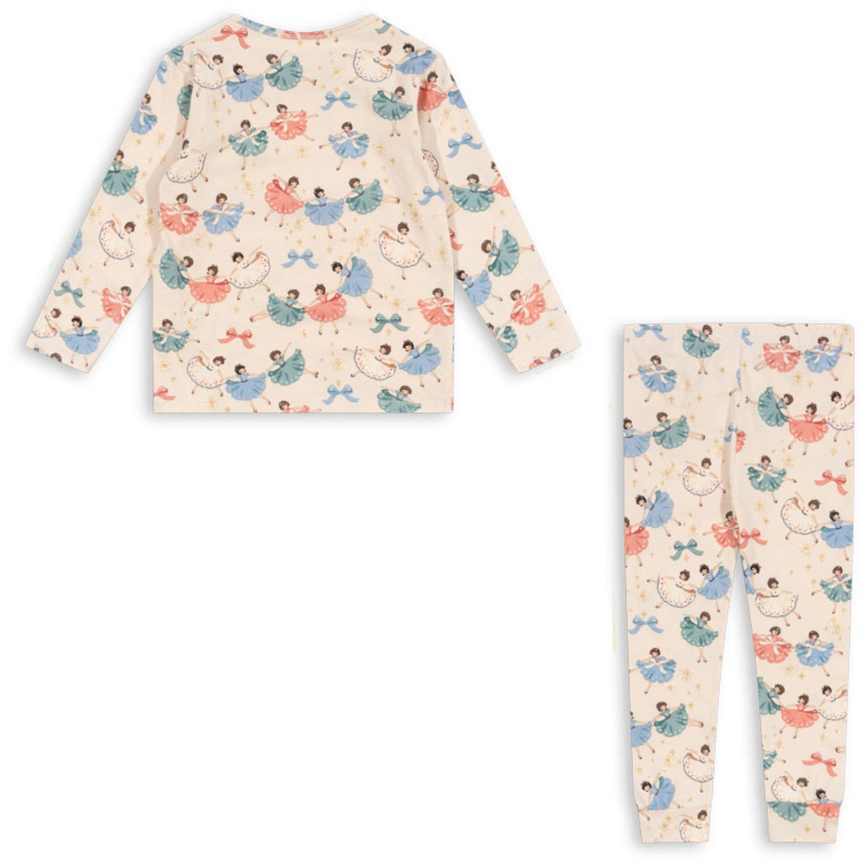 Konges Sløjd Bow Ballerina Basic Blouse/Pants Set Gots