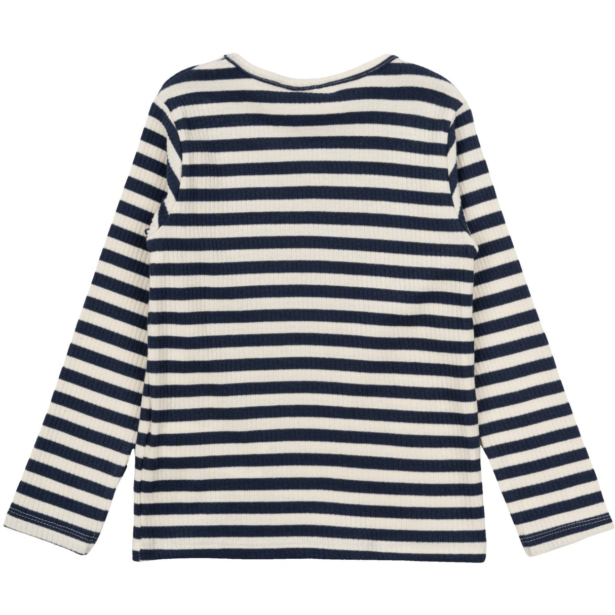 THE NEW Siblings Mood Indigo Striped Fro Uni Rib Blouse