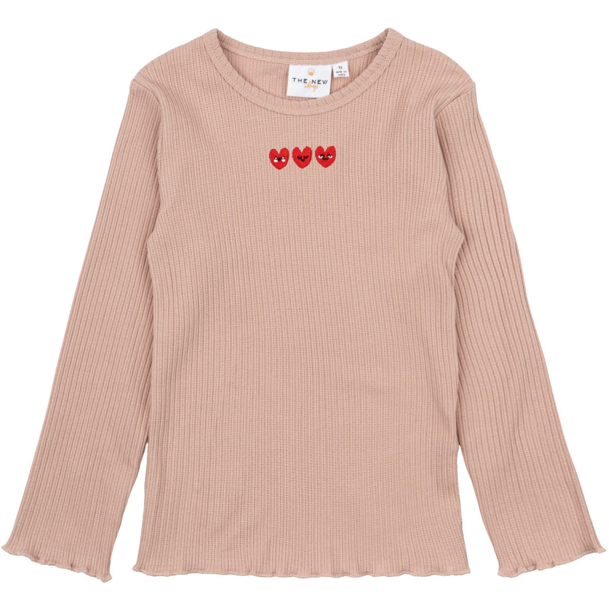 THE NEW Siblings Adobe Rose Neve Rib Blouse
