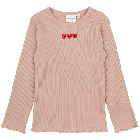 THE NEW Siblings Adobe Rose Neve Rib Blouse