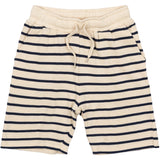 The New Mood Indigo Striped Nero Shorts