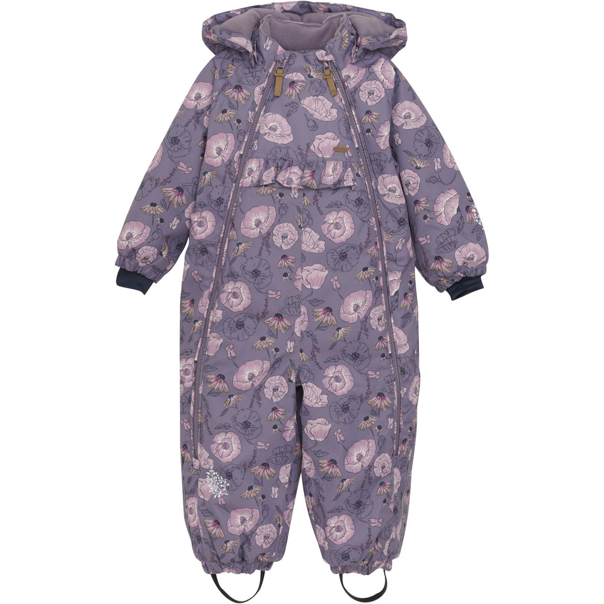 Minymo Orchid Haze  Snow Suit AOP