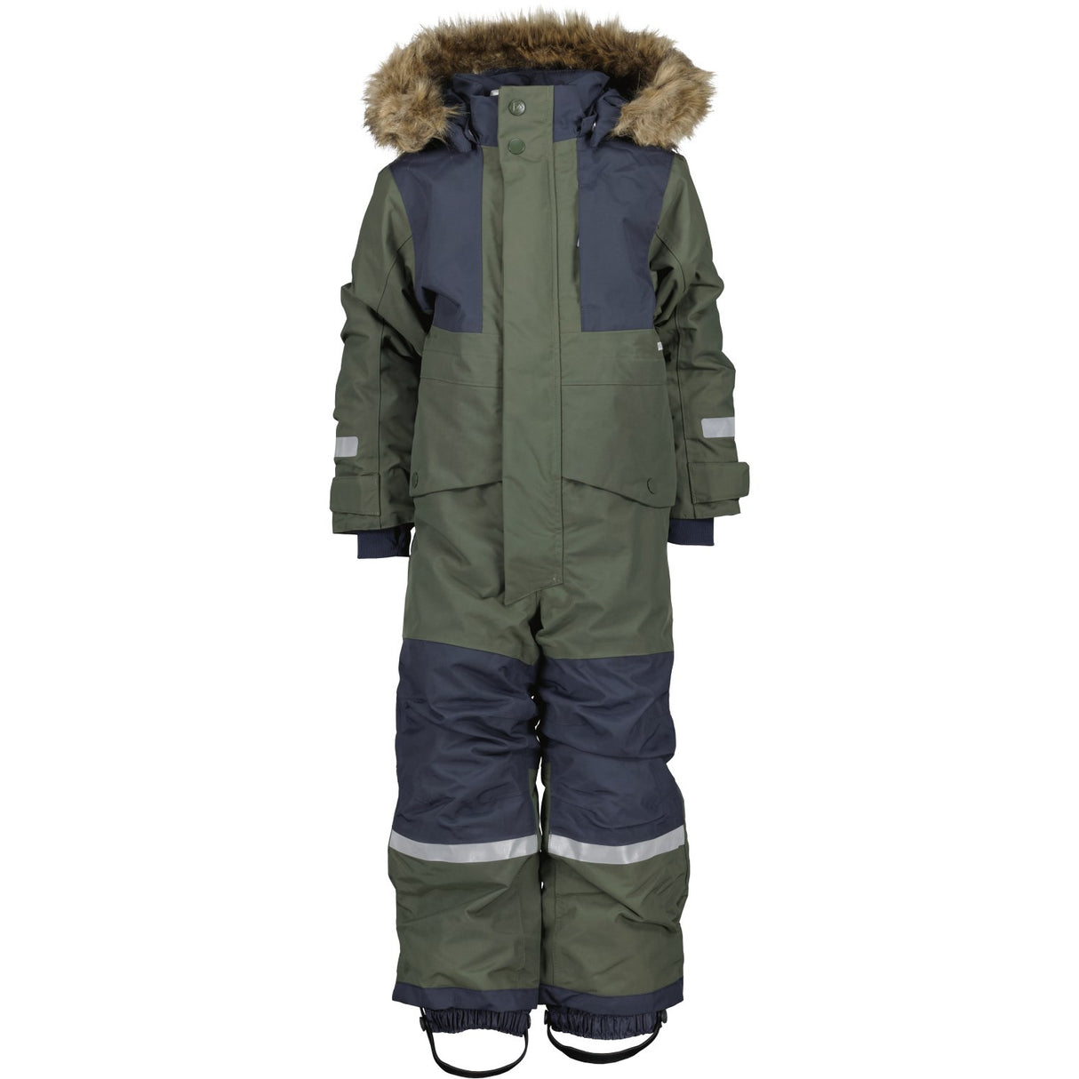 Didriksons Deep Green Björnen Kids Coverall