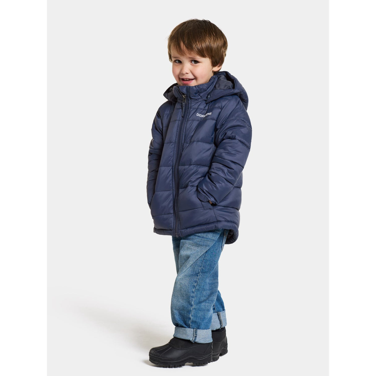 Didriksons Navy Rodi Kids Jacket
