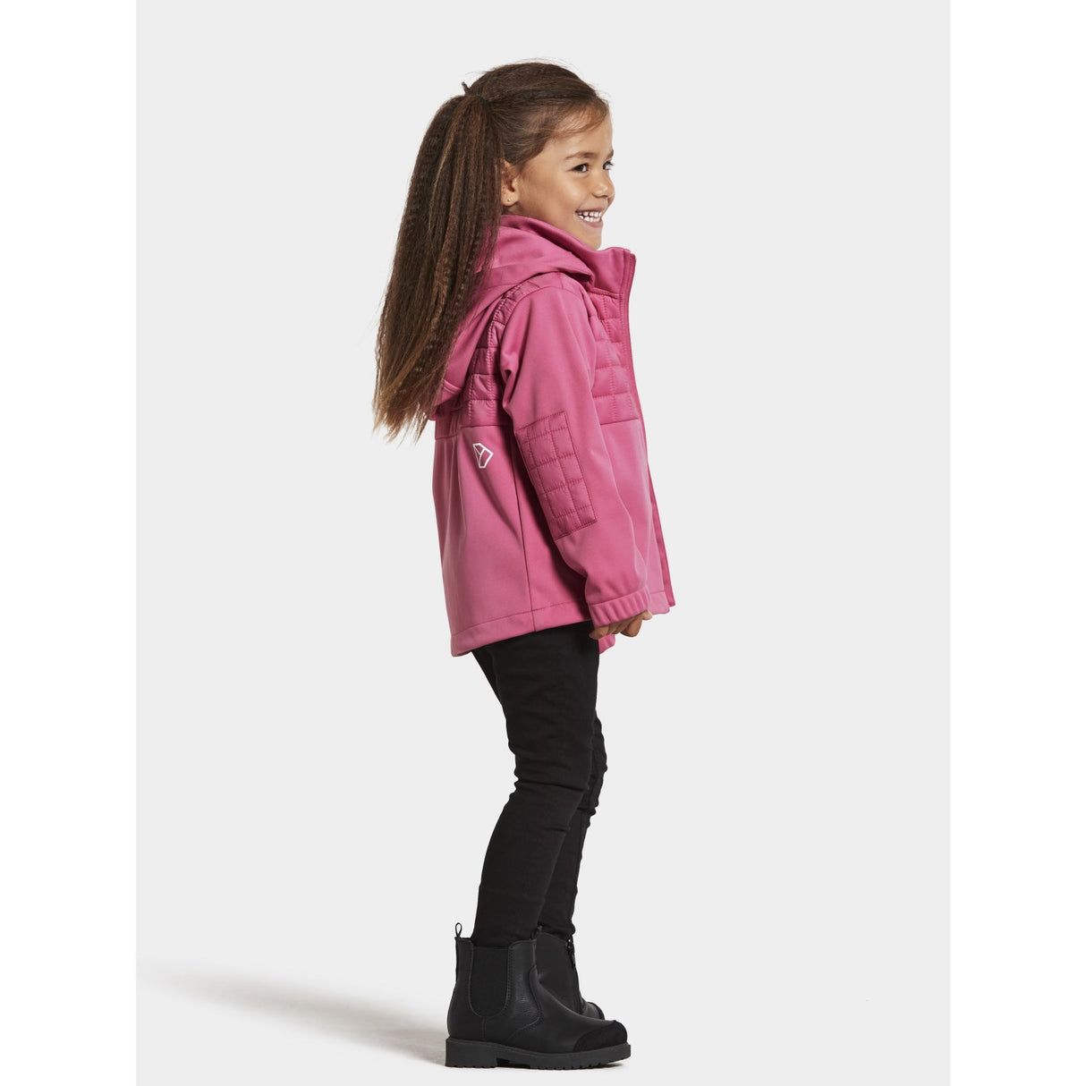 Didriksons Sweet Pink Briska Kids Jacket