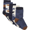 Minymo Total Eclipse Socks w. Pattern (5-pack)