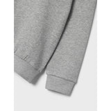 Name It Grey Melange Oanne Regular Sweatshirt