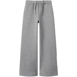 Name It Grey Melange Oanne Regular Wide Sweatpants