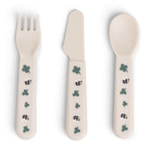 DonebyDeer Sand Foodie Cutlery Set Tiny farm