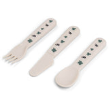 DonebyDeer Sand Foodie Cutlery Set Tiny farm