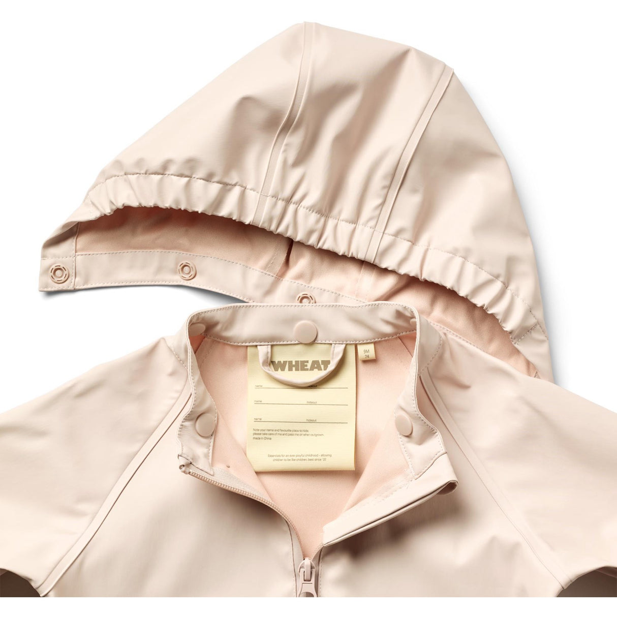 Wheat Soft Lavender Rainwear Chardy Jacket