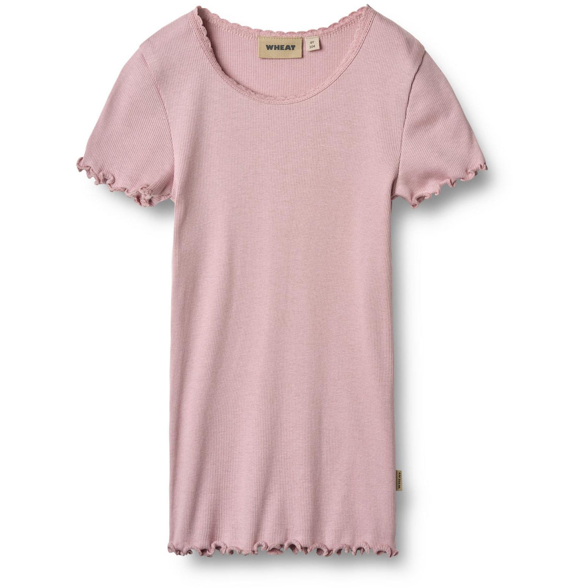 Wheat Lavender Mist Rib T-Shirt S/S Katie