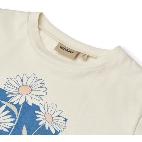 Wheat Ivory T-Shirt S/S Print Mirsa