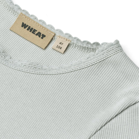 Wheat Soft Blue Rib T-Shirt L/S Reese