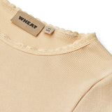 Wheat Macadamia Rib T-Shirt L/S Reese