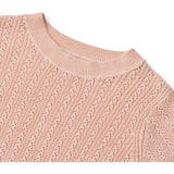 Wheat Powder Knit Top S/S Alva