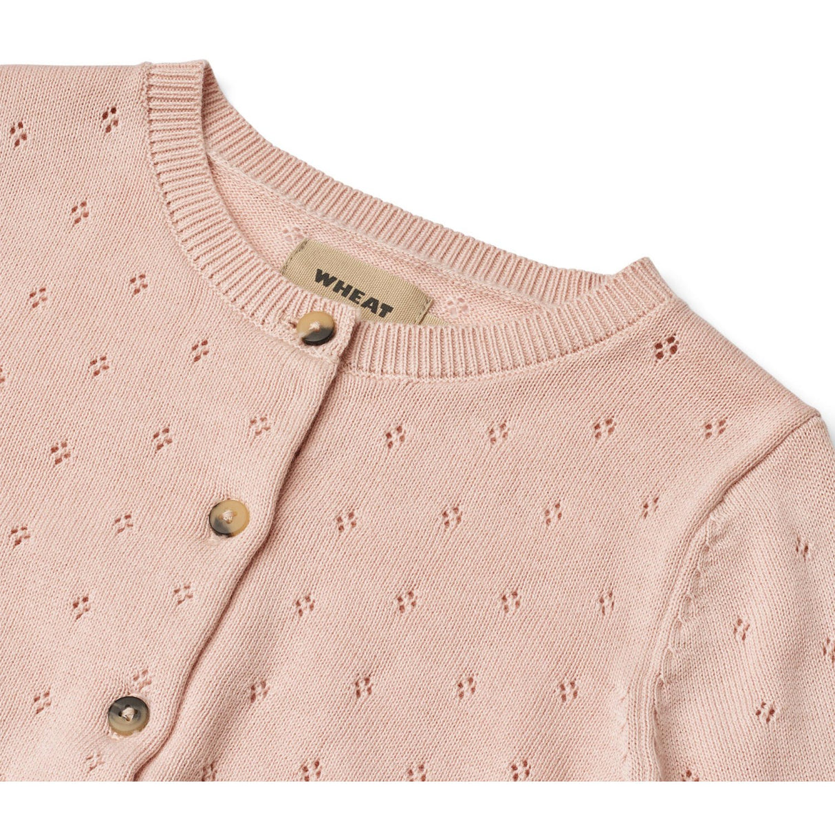 Wheat Powder Knit Cardigan Maia