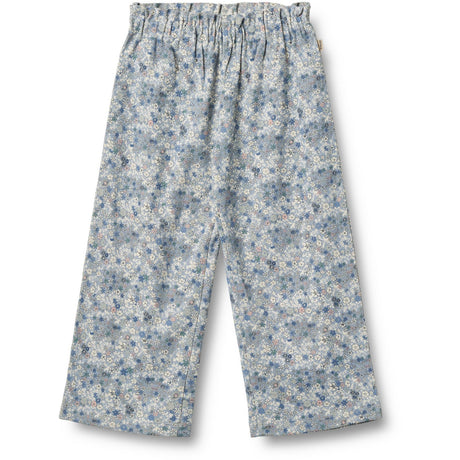 Wheat Blue Summer Flowers Jersey Pants Liza