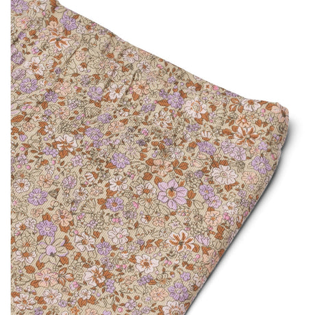 Wheat Lilac Flower Meadow Jersey Leggings Jules