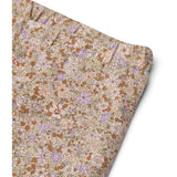 Wheat Lilac Flower Meadow Bike Shorts Anne