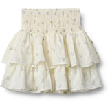 Wheat Blue Flowers Skirt Hilary