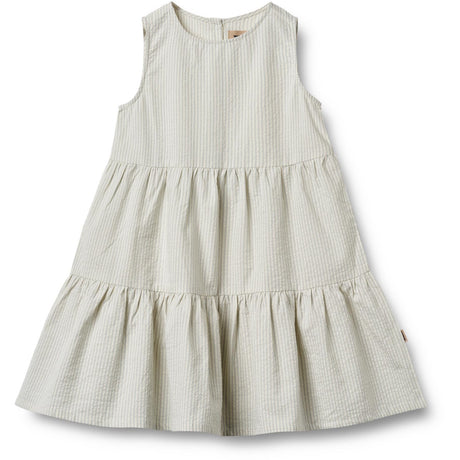 Wheat Summer Blue Stripe Dress Luise