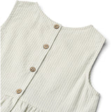 Wheat Summer Blue Stripe Dress Luise