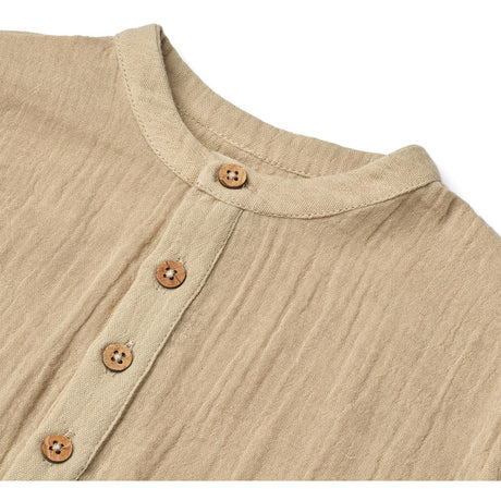 Wheat Soft Sand Shirt S/S Svend