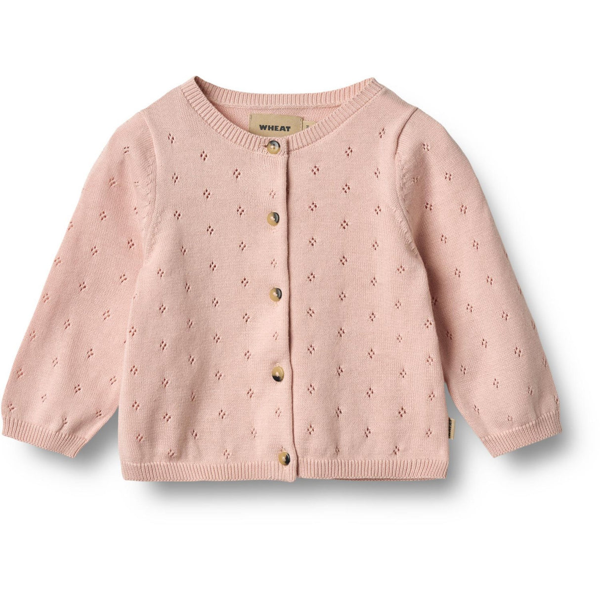 Wheat Powder Knit Cardigan Maia