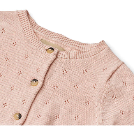 Wheat Powder Knit Cardigan Maia