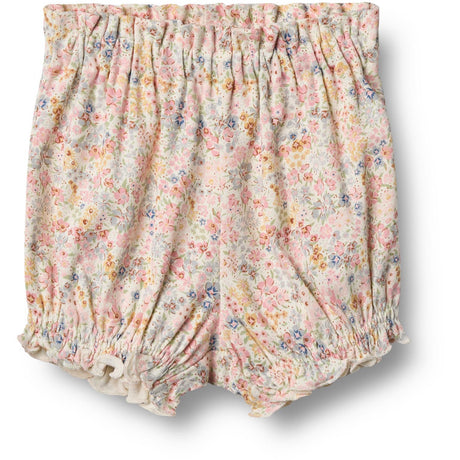 Wheat Bright Flowers Jersey Shorts Sonja