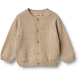 Wheat Soft Sand Knit Cardigan Bjørn