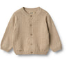 Wheat Soft Sand Knit Cardigan Bjørn