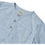 Wheat Blue Stripe Shirt Bjørk