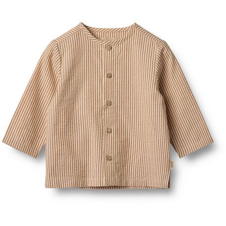 Wheat Caramel Stripe Shirt Shelby