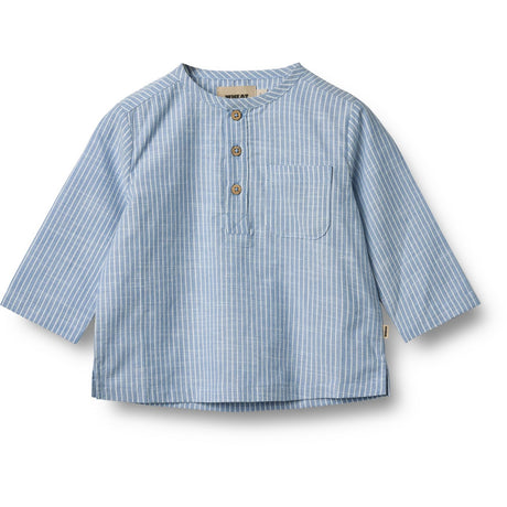 Wheat Blue Stripe Shirt Bjørk