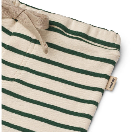 Wheat Green Stripe Jersey Pants Manfred