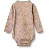 Wheat Lilac Flower Meadow Body L/S Liv