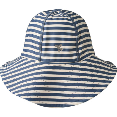 Wheat Blue Stripe Uv Sun hat Bora