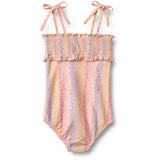 Wheat Multi Rainbow Swimsuit Selma