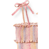 Wheat Multi Rainbow Swimsuit Selma